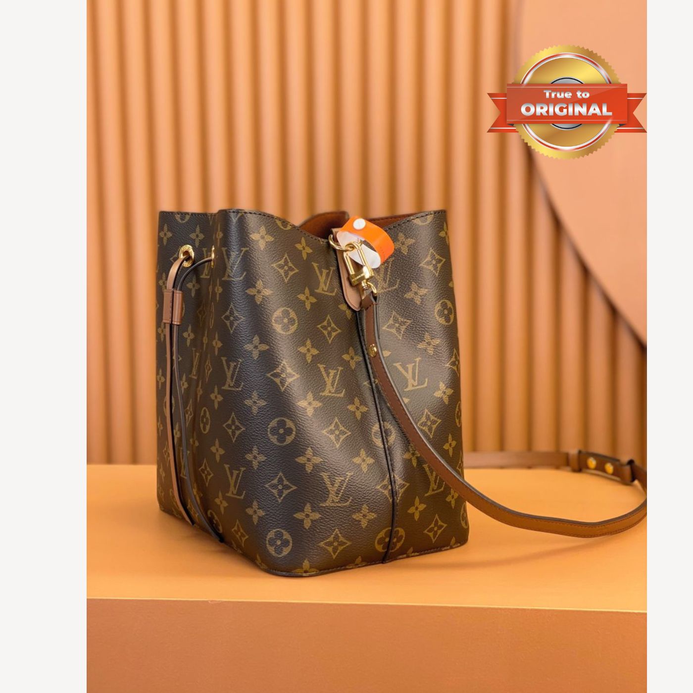 [True-to-ORIGINAL] Louis Vuitton NeoNoe MM Brown For Women 26cm / 10.2in